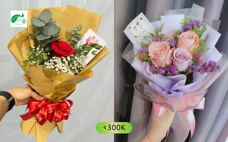 Đặt hoa online - mẫu hoa sinh nhật dưới 300k