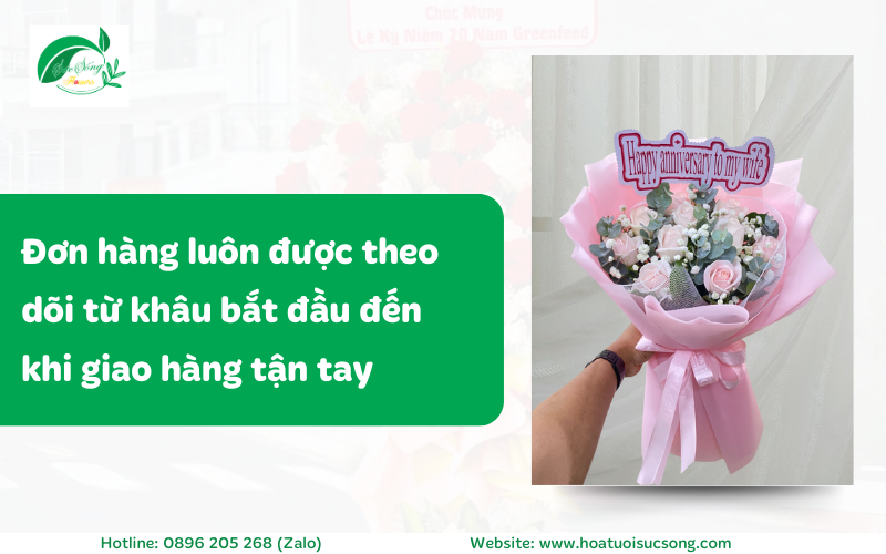 đặt hoa online tại quận 8