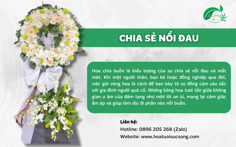 hoa chia buồn